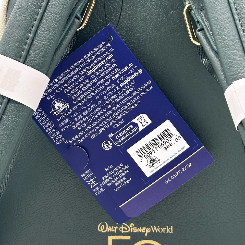 Disney Mickey Mouse: The Main Attraction Loungefly Mini Backpack-Limited Release - Picture 16 of 16